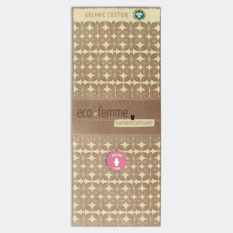 Buy Natural Organic Day Pad - Twin Pack | Shop Verified Sustainable Sanitary Pad on Brown Living™