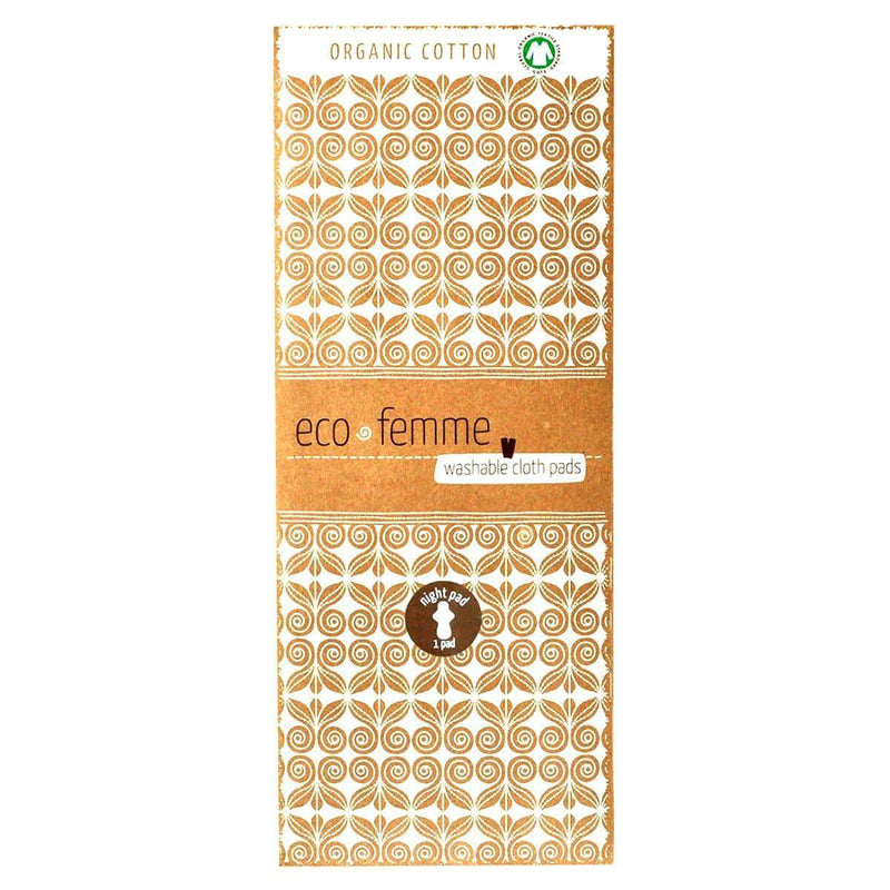 Buy Natural Organic Night Pad (Pack of 1) | Shop Verified Sustainable Sanitary Pad on Brown Living™