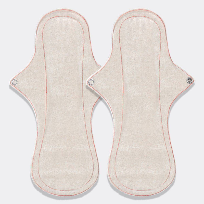 Buy Natural Organic Night Pad - Twin Pack | Shop Verified Sustainable Sanitary Pad on Brown Living™