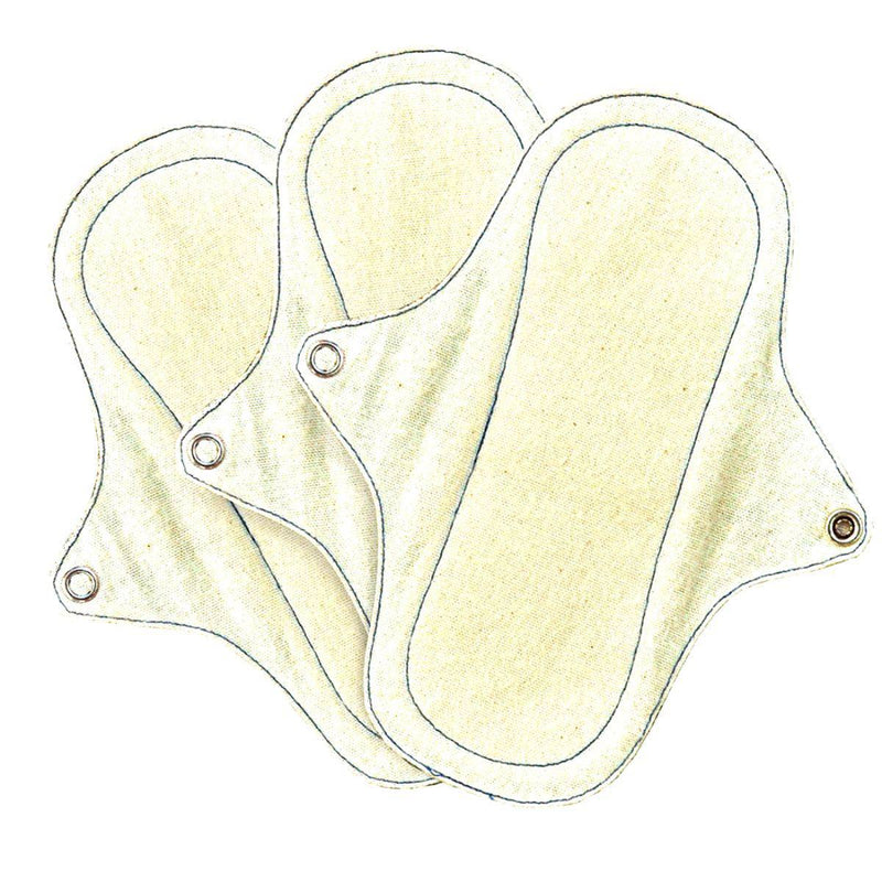 Buy Natural Organic Pantyliners With PUL (Pack of 3) | Shop Verified Sustainable Sanitary Pad on Brown Living™