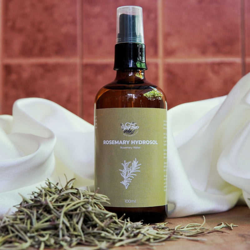Buy Natural Rosemary Hydrosol for Hair and Skin - 100ml | Shop Verified Sustainable Face Toner on Brown Living™