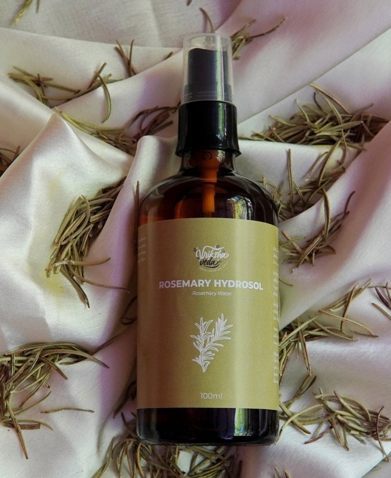 Buy Natural Rosemary Hydrosol for Hair and Skin - 100ml | Shop Verified Sustainable Face Toner on Brown Living™