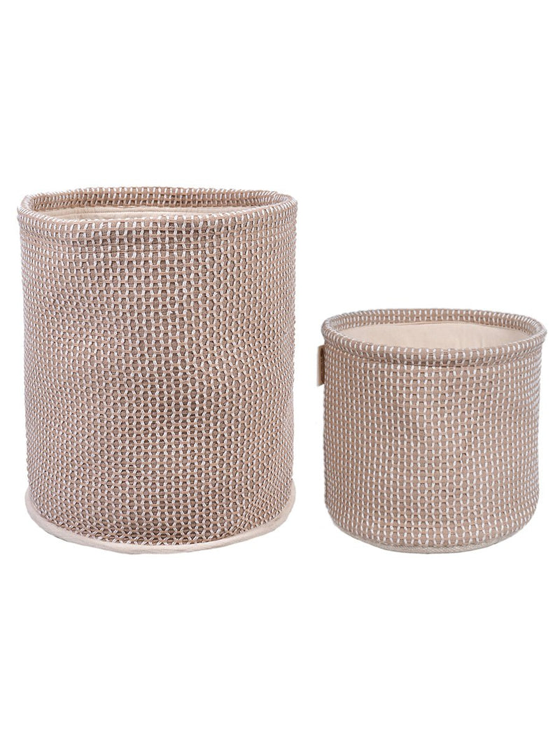 Buy Natural Serenity Basket (Set of 2) | Shop Verified Sustainable Baskets & Boxes on Brown Living™