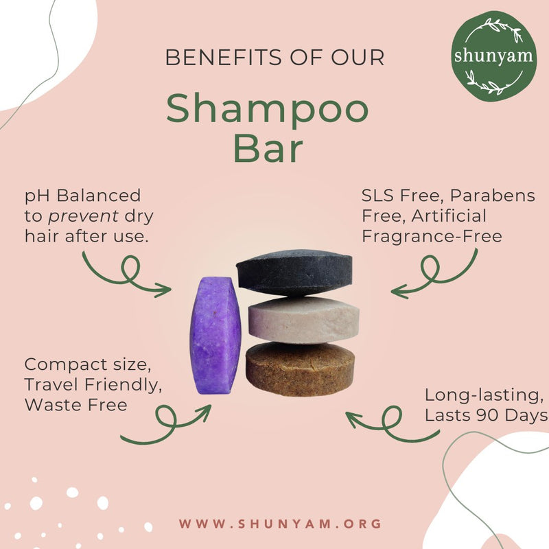 Buy Natural Shampoo Bar for Dry and Frizzy Hair | Cocoal Butter and Ylang Ylang Essential Oil | Shop Verified Sustainable Hair Shampoo Bar on Brown Living™