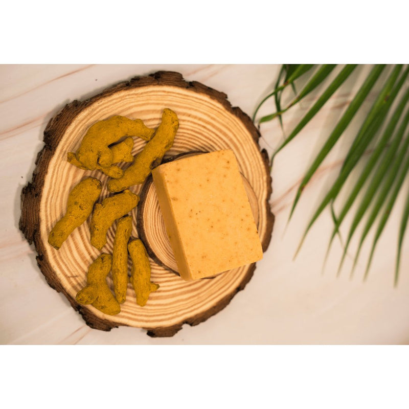 Buy Natural Turmeric Bar- 110g | Shop Verified Sustainable Products on Brown Living