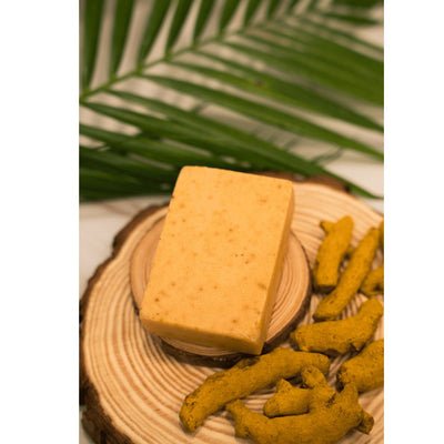 Turmeric Bar - 110g – Body Soap on Brown Living™. SKU: TB - 01. Img 2.