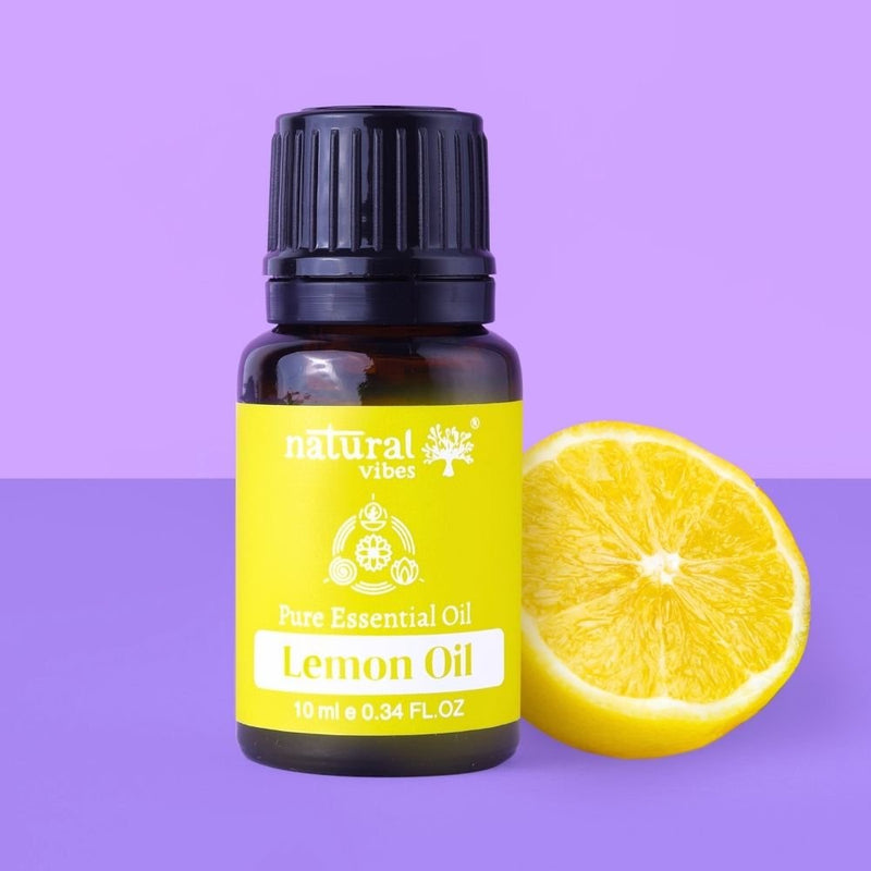 Buy Lemon Pure Essential Oil for Acne, Blackheads & Dandruff | 10 ml | Shop Verified Sustainable Products on Brown Living