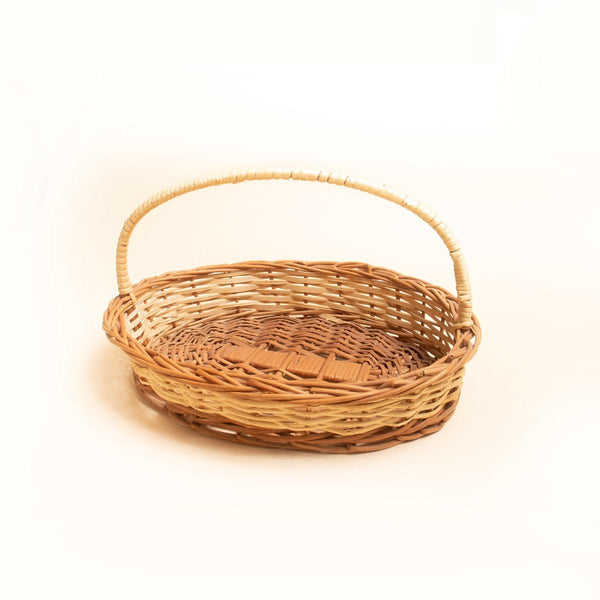 Buy Natural Wicker Gift Basket | Shop Verified Sustainable Baskets & Boxes on Brown Living™