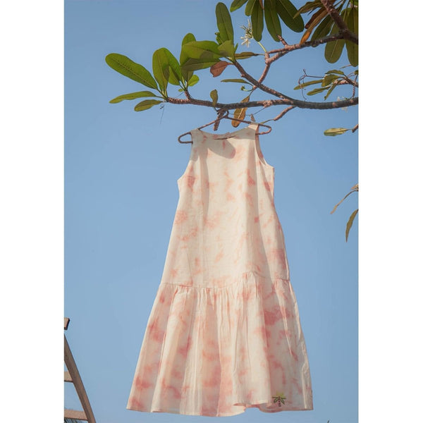 Buy Naturally dyed Cloudy Coco Dress | Shop Verified Sustainable Products on Brown Living