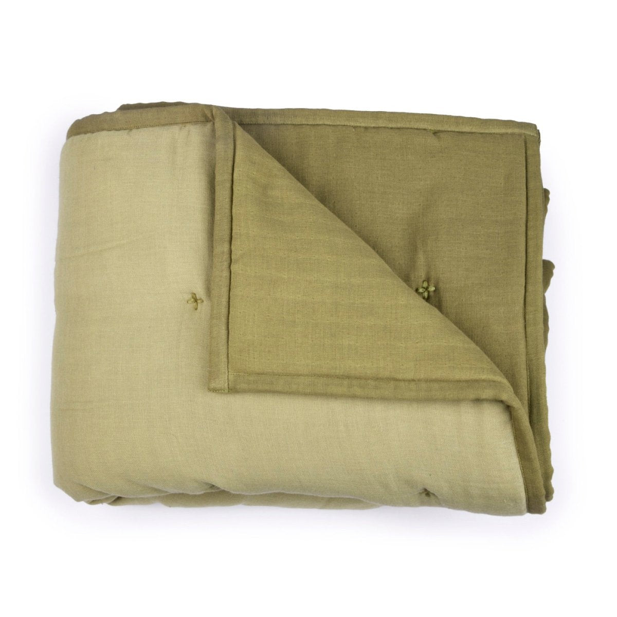 Naturally Dyed Organic Cotton Crib Set - Falling Leaves | Verified Sustainable by Brown Living™