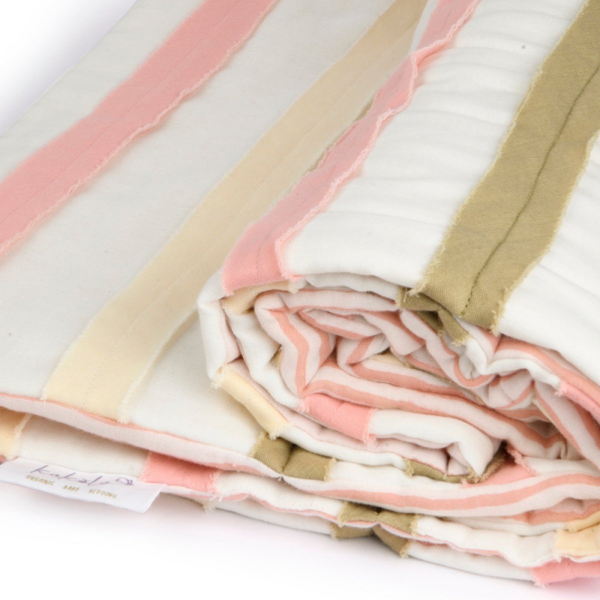 Naturally Dyed Organic Muslin Quilt - You are my Sunshine | Verified Sustainable by Brown Living™