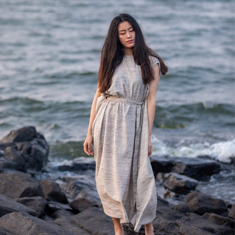 Buy Naturally Grey | More-Than-One Dress | Shop Verified Sustainable Womens dress on Brown Living™