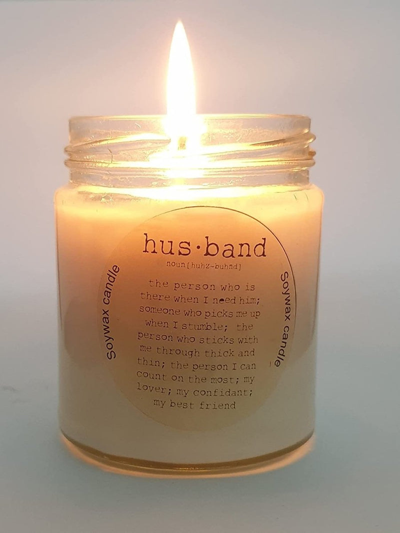 Buy Naturals Scented Candle- Husband | Shop Verified Sustainable Candles & Fragrances on Brown Living™
