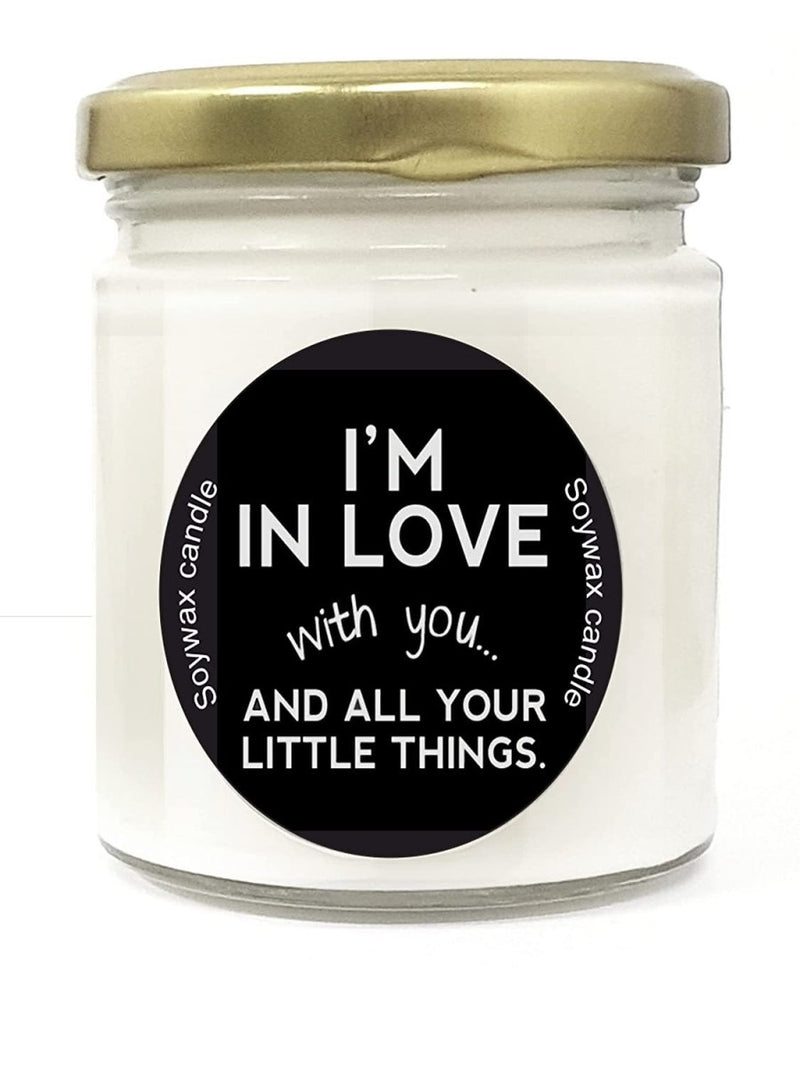 Buy Naturals Scented Candle- IM In Love | Shop Verified Sustainable Candles & Fragrances on Brown Living™