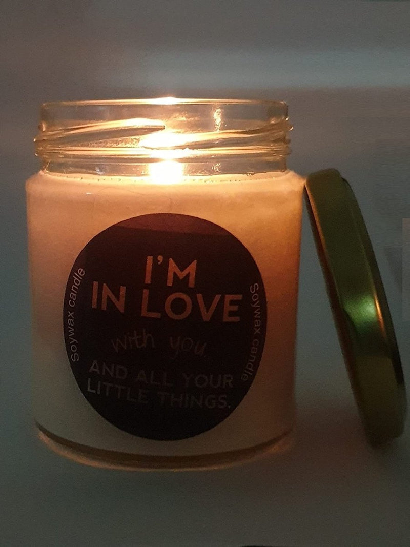 Buy Naturals Scented Candle- IM In Love | Shop Verified Sustainable Candles & Fragrances on Brown Living™