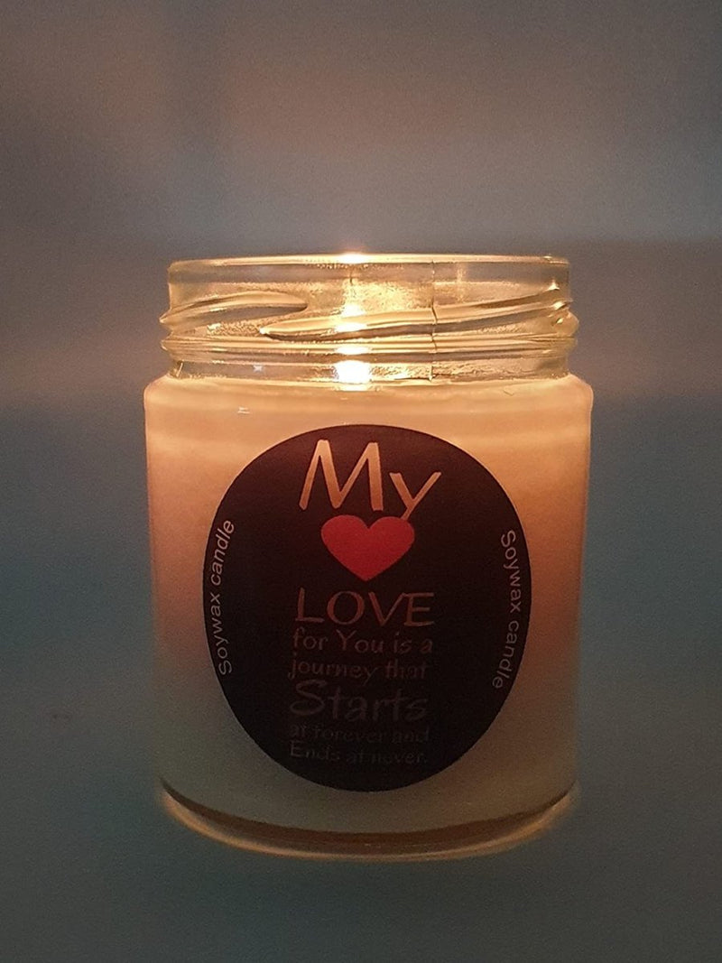 Buy Naturals Scented Candle - My Love for You | Shop Verified Sustainable Products on Brown Living
