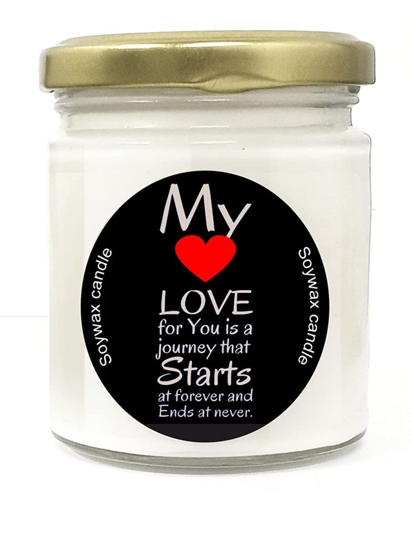 Buy Naturals Scented Candle - My Love for You | Shop Verified Sustainable Products on Brown Living