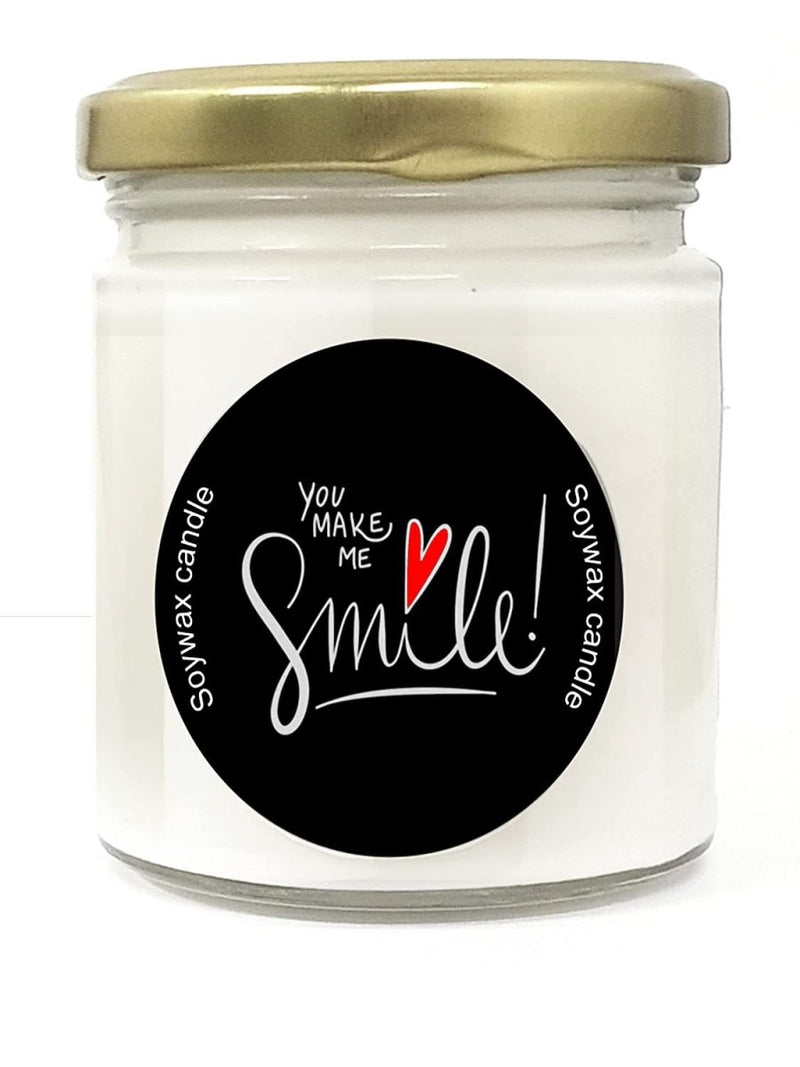 Buy Naturals Scented Candle- Smile | Shop Verified Sustainable Candles & Fragrances on Brown Living™