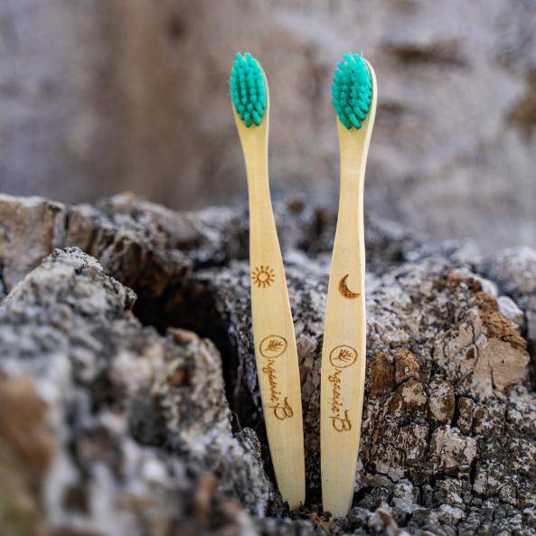 Neem Baby Toothbrush - Pack of 2 | Verified Sustainable by Brown Living™