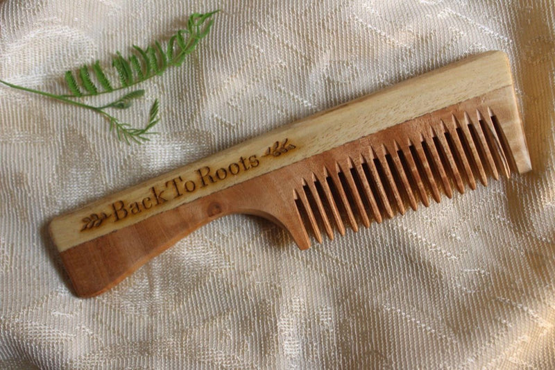 Buy Neem Comb | Comb with Handle | Full Size | Shop Verified Sustainable Products on Brown Living