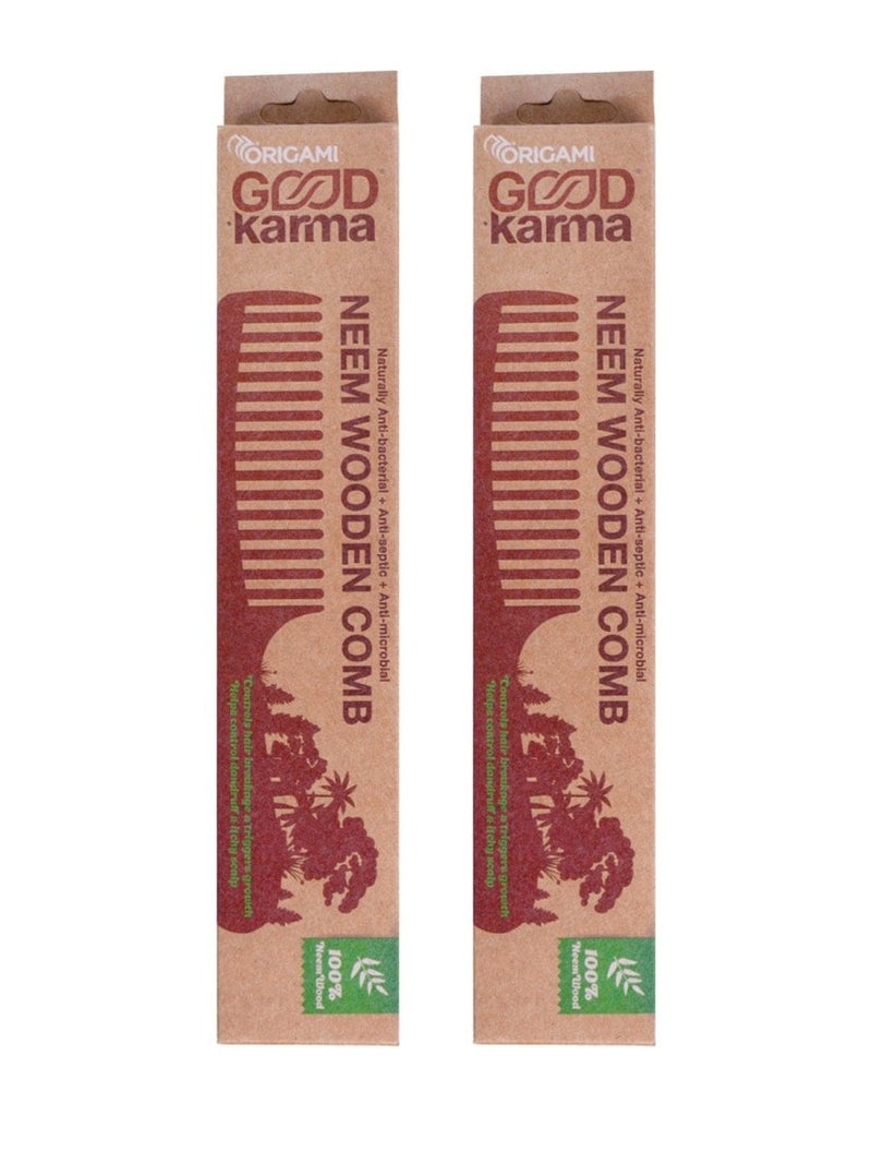 Buy Neem Comb pack of - pack of 2 | Shop Verified Sustainable Products on Brown Living