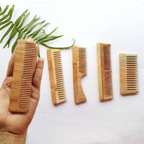 Buy Neem Hair Comb | Shop Verified Sustainable Products on Brown Living
