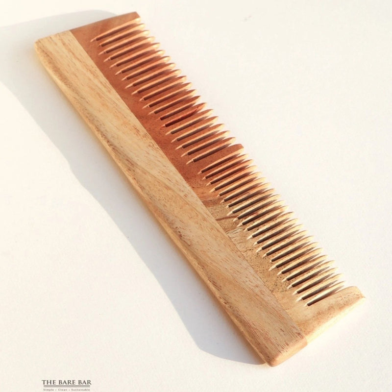 Buy Neem Wood Comb | Hair Care | Hair Growth | Shop Verified Sustainable Hair Comb on Brown Living™