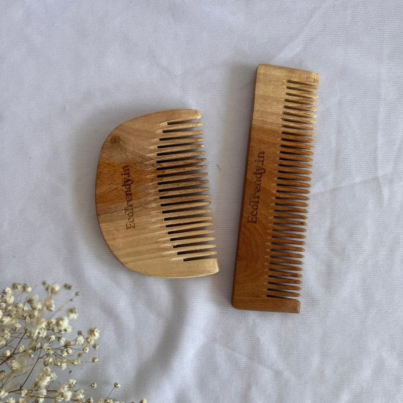 Buy Neem wood Pocket Comb | Shop Verified Sustainable Products on Brown Living
