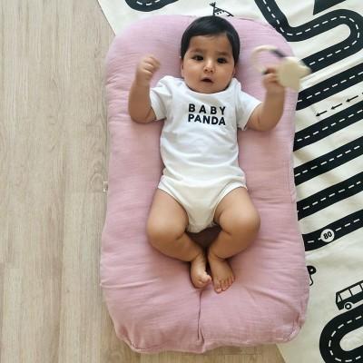 Buy Nestilo Lounger Cover Rose | Shop Verified Sustainable Baby Bed Protectors on Brown Living™