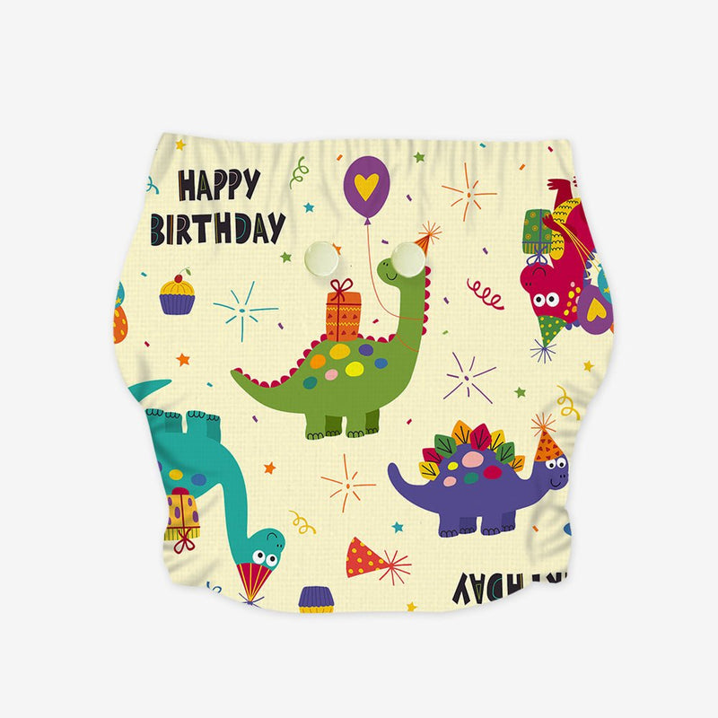 Buy Birthday Bumps New Age Cloth Diapers for Babies 0-2 Years | 1 Cloth Diaper, 1 Wet-Free Organic Cotton Prefold & 1 Booster Pad | Shop Verified Sustainable Baby Diapers on Brown Living™