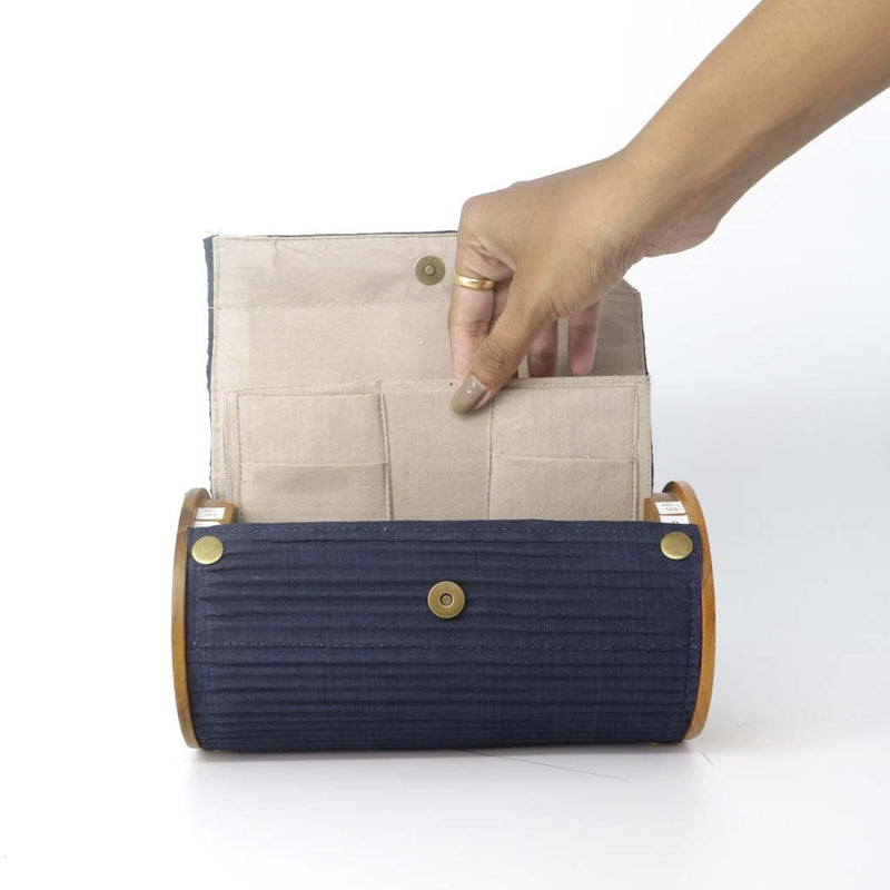 Buy New Moon Round Clutch | Shop Verified Sustainable Womens Bag on Brown Living™