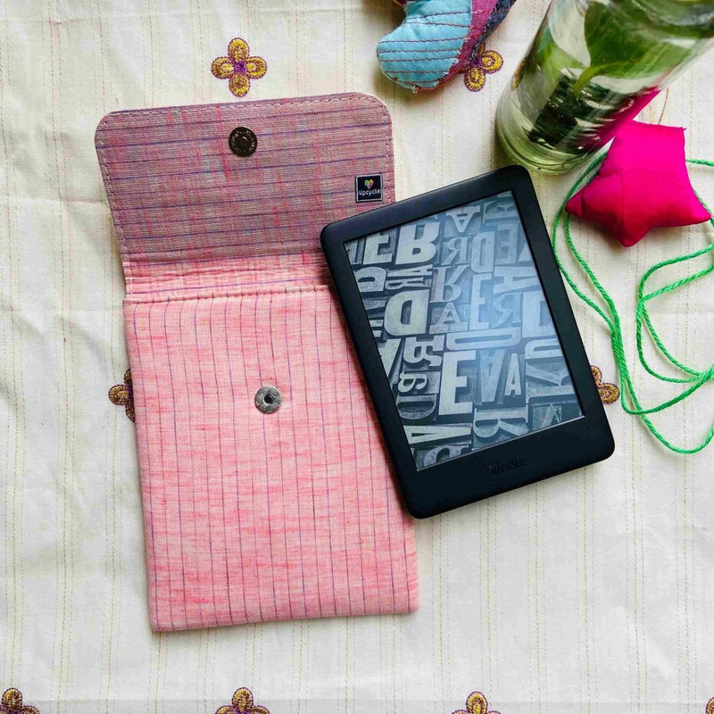 Buy New Year Special Kindle Sleeve - Baby Pink | Shop Verified Sustainable Tech Accessories on Brown Living™