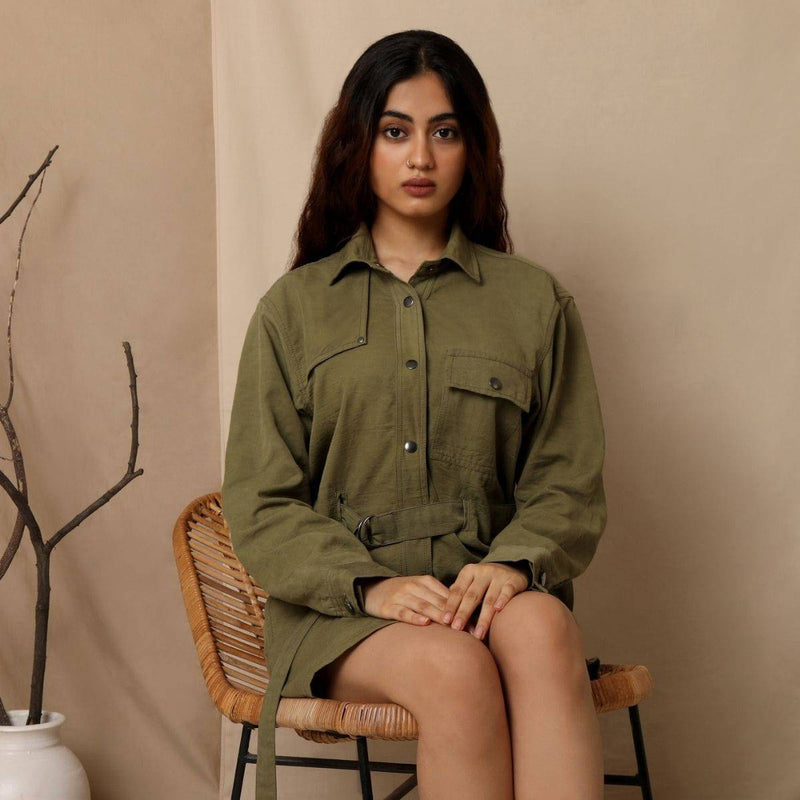 Buy New Yorker Shirt Dress | Shop Verified Sustainable Products on Brown Living