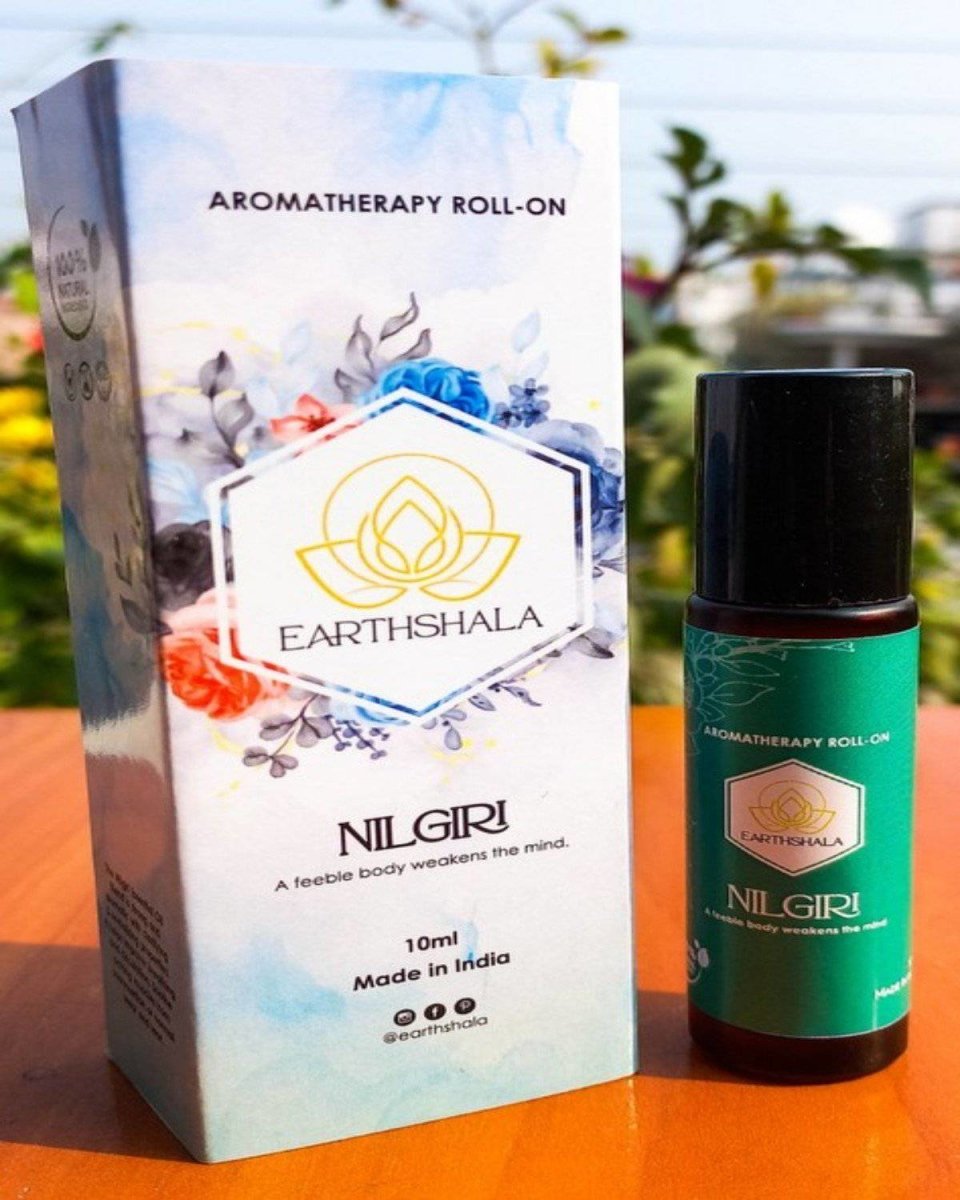 Nilgiri Aromatherapy Roll - On | Verified Sustainable by Brown Living™