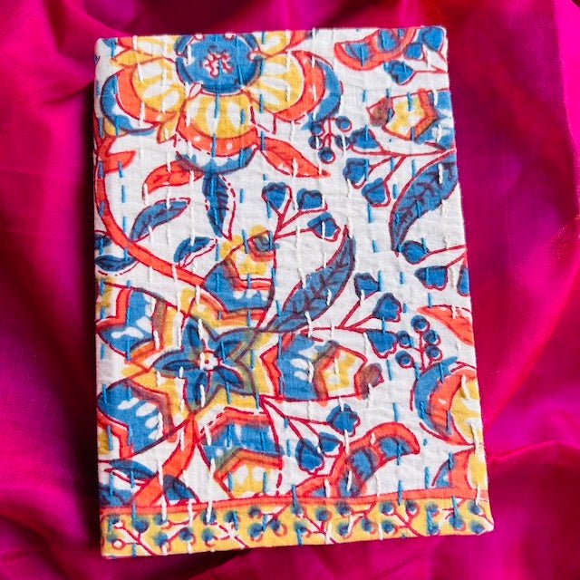 Buy Nirvana - Upcycled Fabric Journal-Hard-bound | Shop Verified Sustainable Notebooks & Notepads on Brown Living™