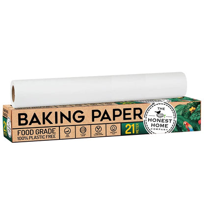 Non Sticky Baking Paper Roll - 21 Meters | Verified Sustainable by Brown Living™