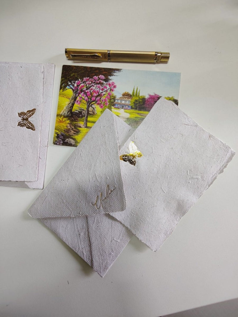 Buy Note Cards in Sugarcane Pulp Paper | Shop Verified Sustainable Products on Brown Living
