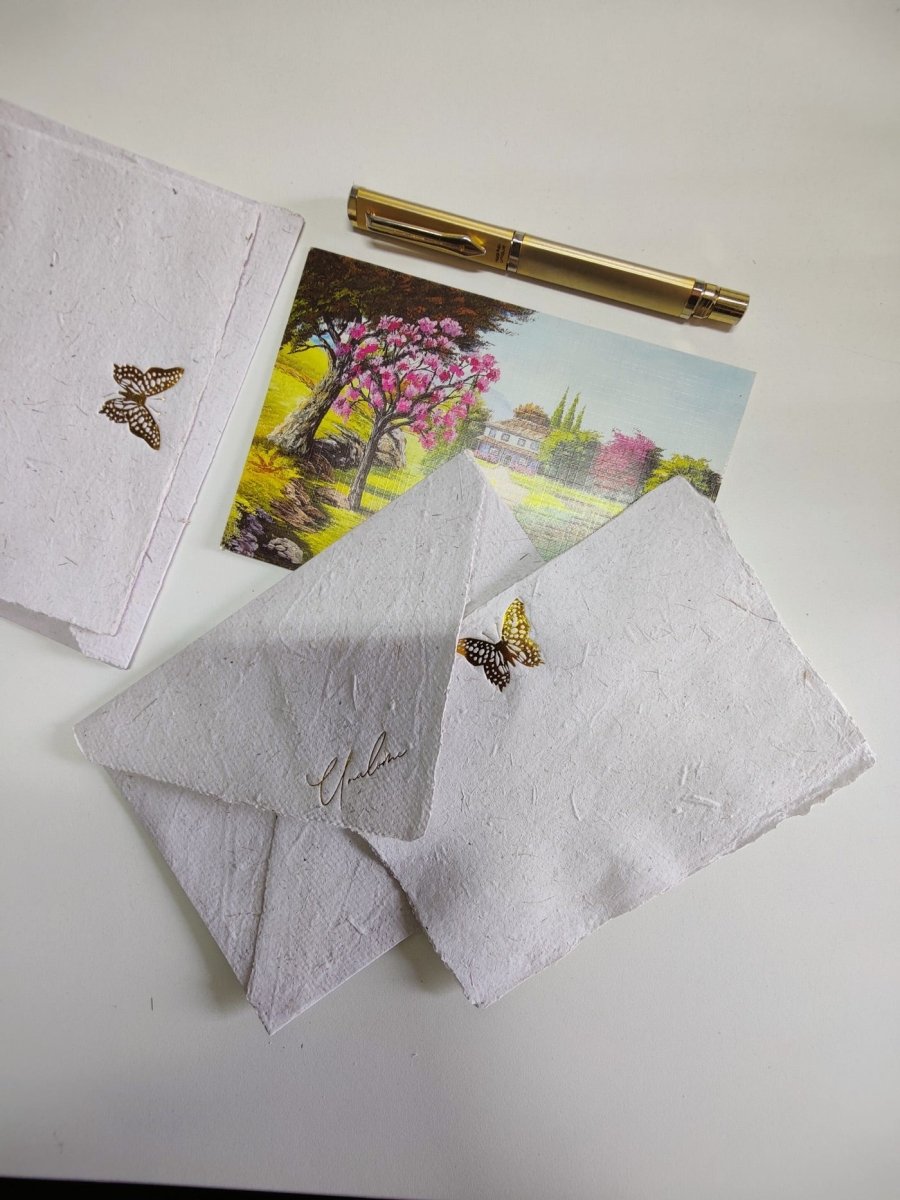 Note Cards in Sugarcane Pulp Paper | Verified Sustainable by Brown Living™