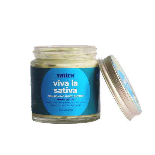 Buy Nourishing Viva La Sativa Body Butter - 100 g | Shop Verified Sustainable Body Butter on Brown Living™