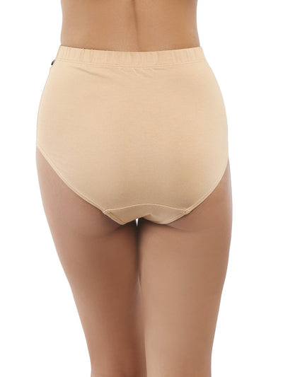 Nude Classic Bio - washed Organic Cotton Brief – Womens Underwear on Brown Living™. SKU: 001/BA/NUDE/S_24BL10675. Img 3.