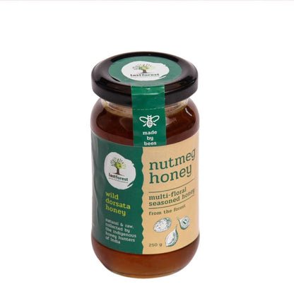 Nutmeg Spiced Wild Honey - 250gms | Verified Sustainable by Brown Living™