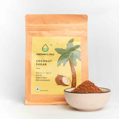 Nutrient Rich Coconut Sugar - 250G – Cooking & Baking Supplies on Brown Living™. SKU: CS250GM. Img 2.