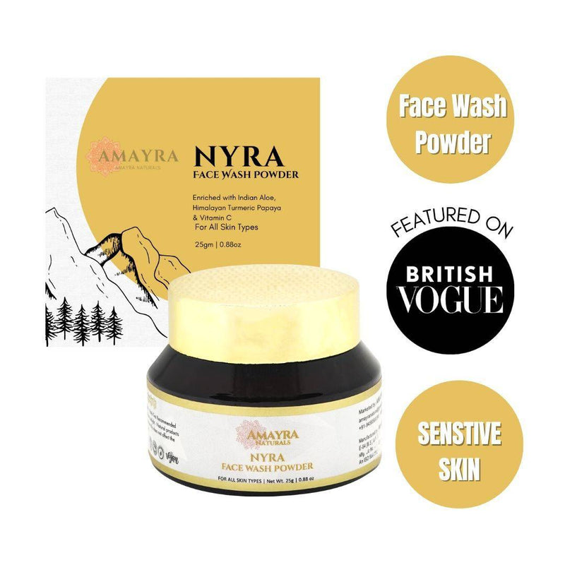 Buy Nyra Face Wash Powder - 25g | Shop Verified Sustainable Products on Brown Living