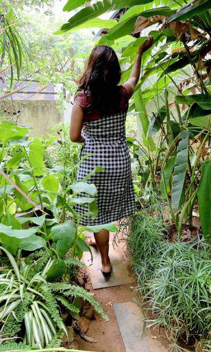 Buy Nysa Kotpad Dress with Ikat yoke | Shop Verified Sustainable Womens Dress on Brown Living™
