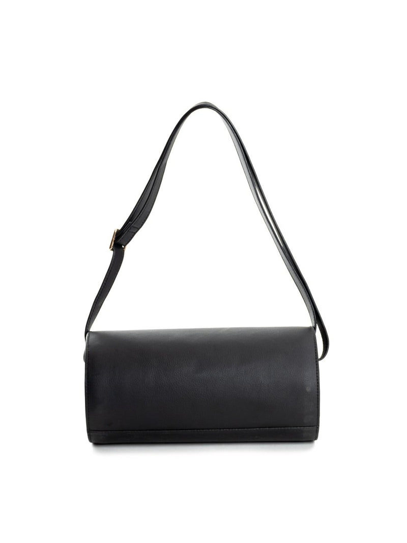 Buy Nyx- Black Apple Leather Handbag | Vegan Leather Designer Handbag | Shop Verified Sustainable Womens Handbag on Brown Living™