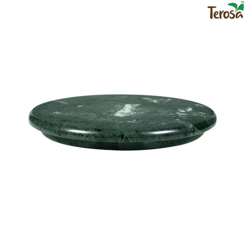 Buy Oasis Green Chakla Belan/Polpat Set - 9" Marble | Shop Verified Sustainable Products on Brown Living