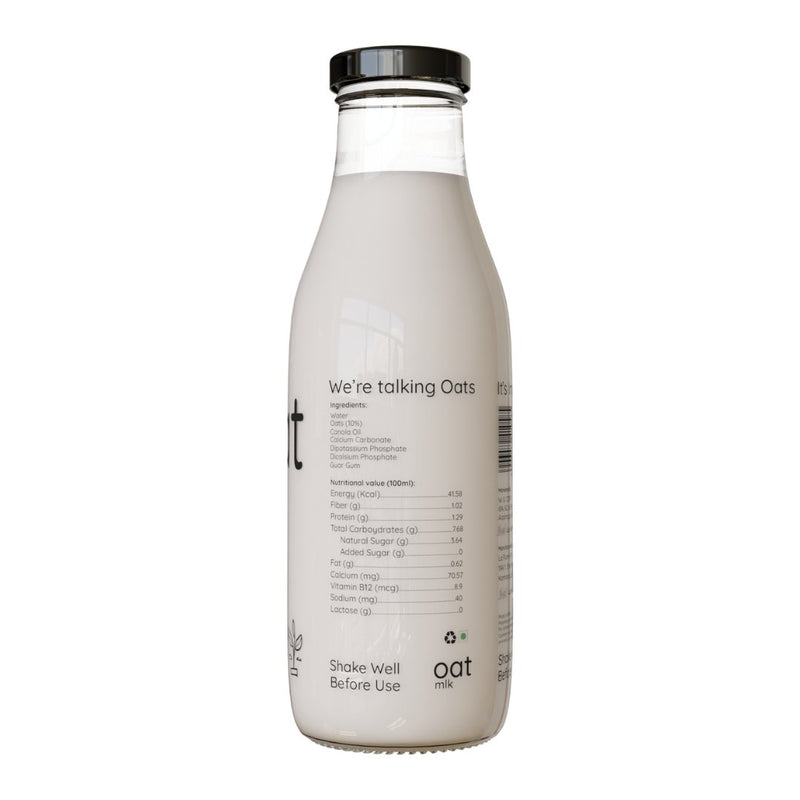 Buy Oat Milk | Plant-based milk | 4 packs | 500 ml each | Shop Verified Sustainable Products on Brown Living