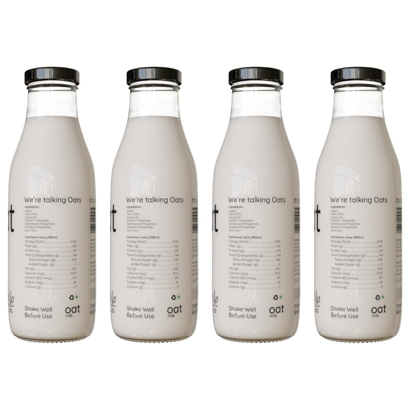 Buy Oat Milk | Plant-based milk | 4 packs | 500 ml each | Shop Verified Sustainable Products on Brown Living