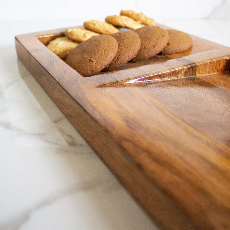 Buy Oblique Platter | Shop Verified Sustainable Trays & Platters on Brown Living™