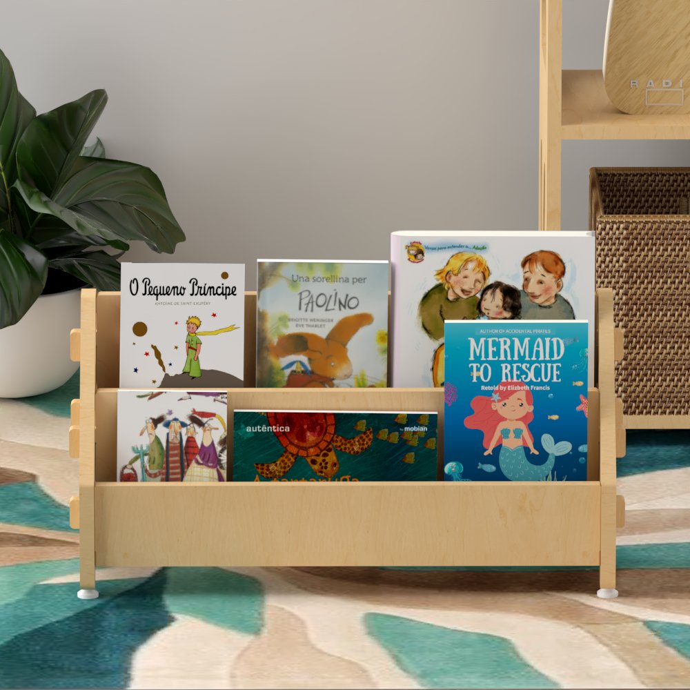 Ochre Olive Book Rack (S) | Verified Sustainable by Brown Living™